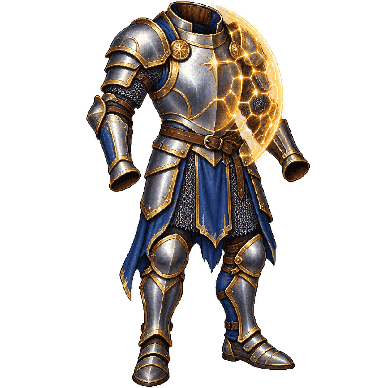 Static high-resolution pixel-art illustration of Armor of Resistance.