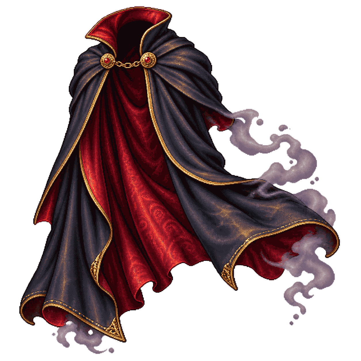 Static high-resolution pixel-art illustration of Cape of the Mountebank.