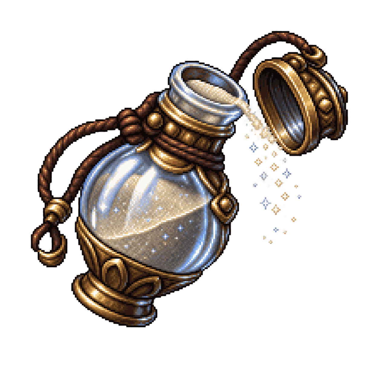 Static high-resolution pixel-art illustration of Dust of Disappearance.