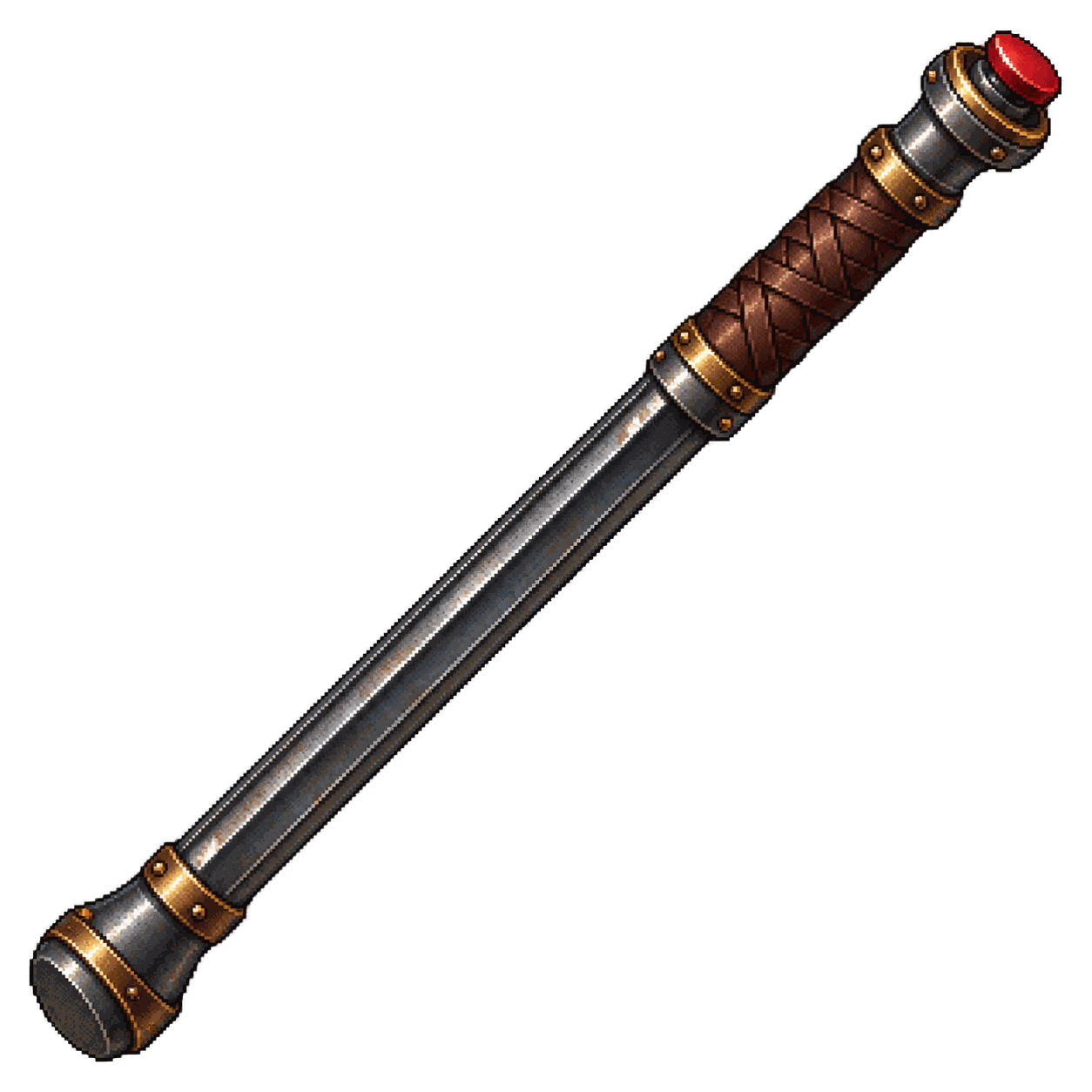 Static high-resolution pixel-art illustration of Immovable Rod.