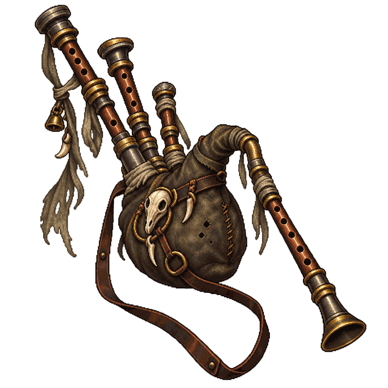Static high-resolution pixel-art illustration of Pipes of the Sewers.