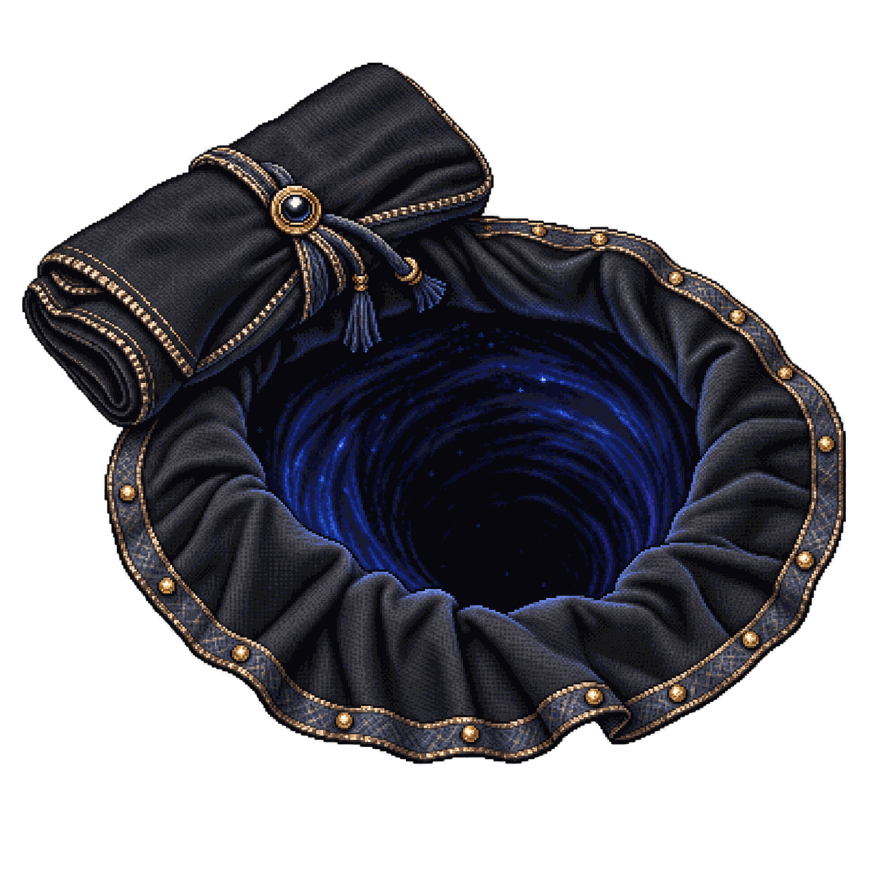 Static high-resolution pixel-art illustration of Portable Hole.