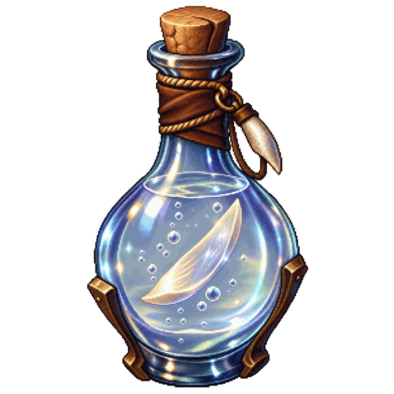 Static high-resolution pixel-art illustration of Potion of Giant Strength.