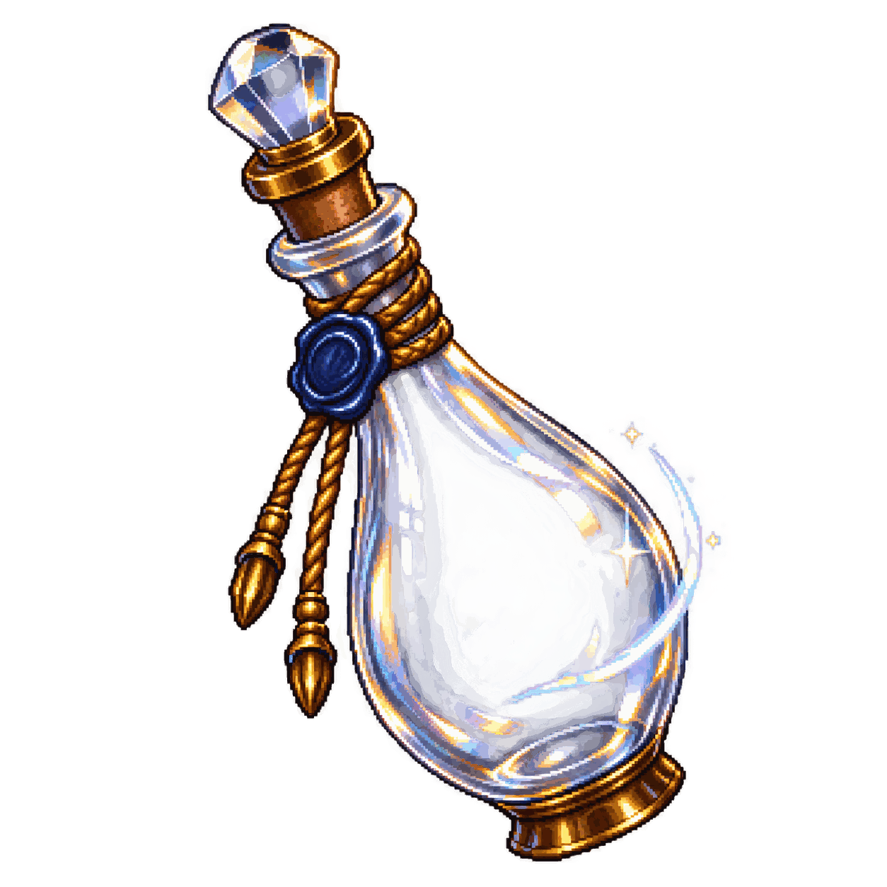 Static high-resolution pixel-art illustration of Potion of Invisibility.