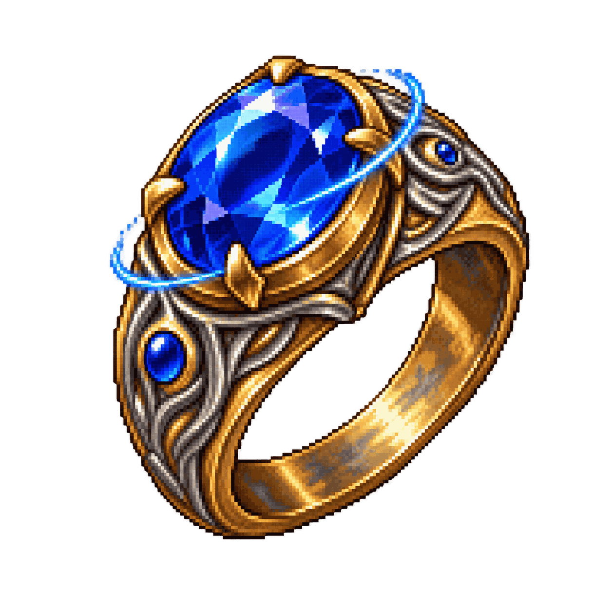 Static high-resolution pixel-art illustration of Ring of Resistance.