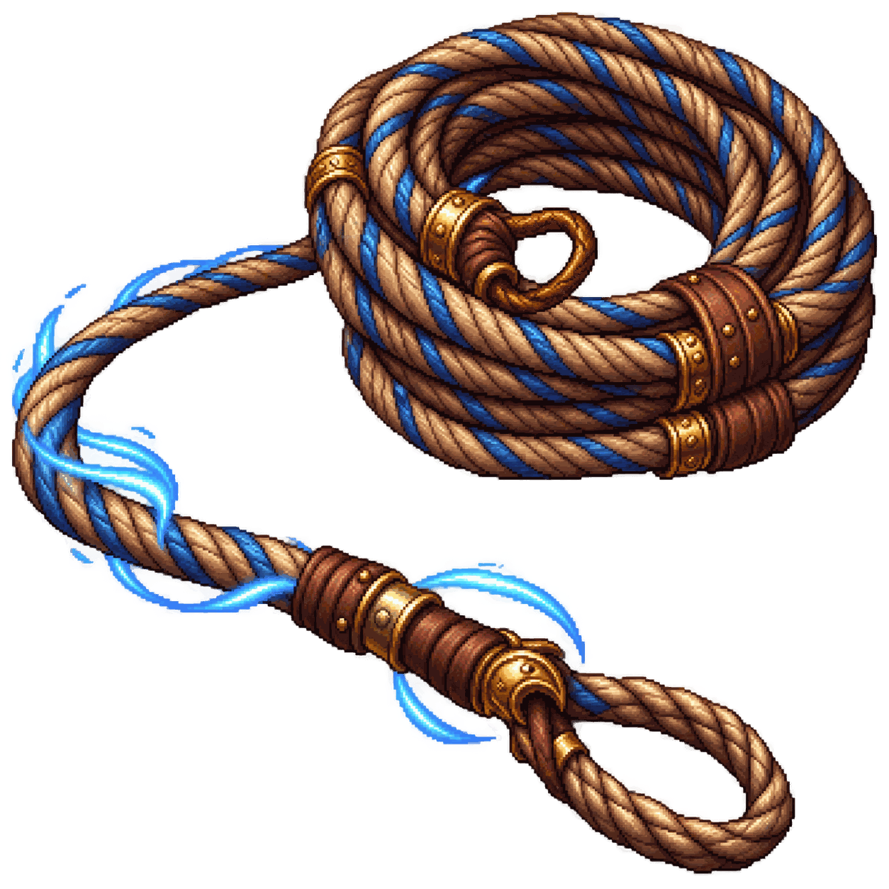 Static high-resolution pixel-art illustration of Rope of Entanglement.