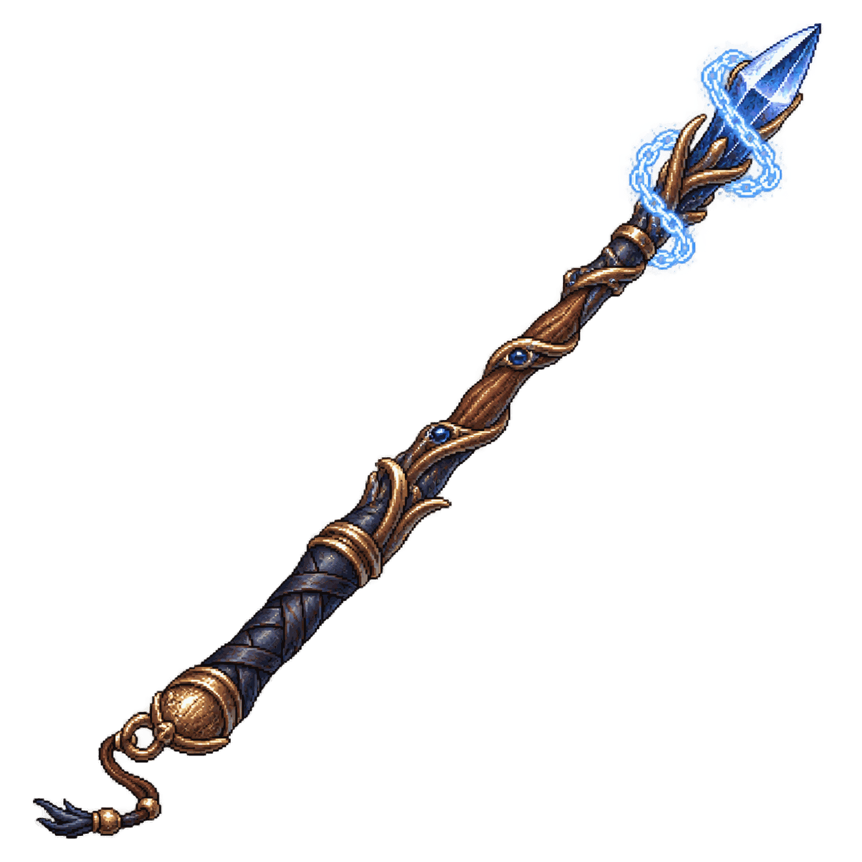 Static high-resolution pixel-art illustration of Wand of Binding.