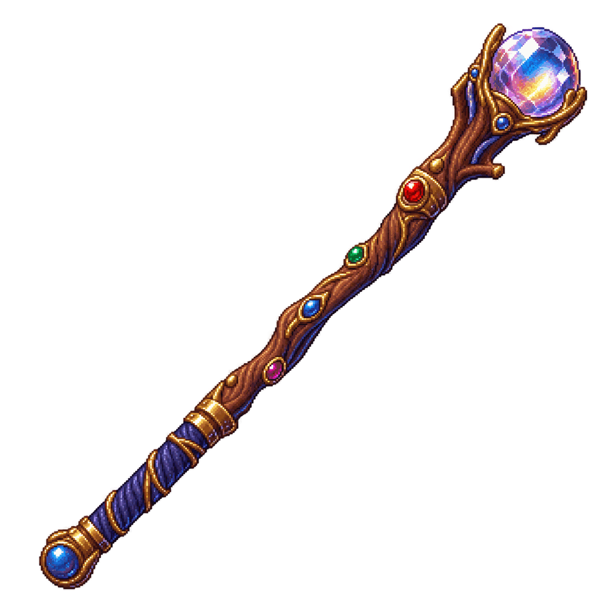 Static high-resolution pixel-art illustration of Wand of Wonder.