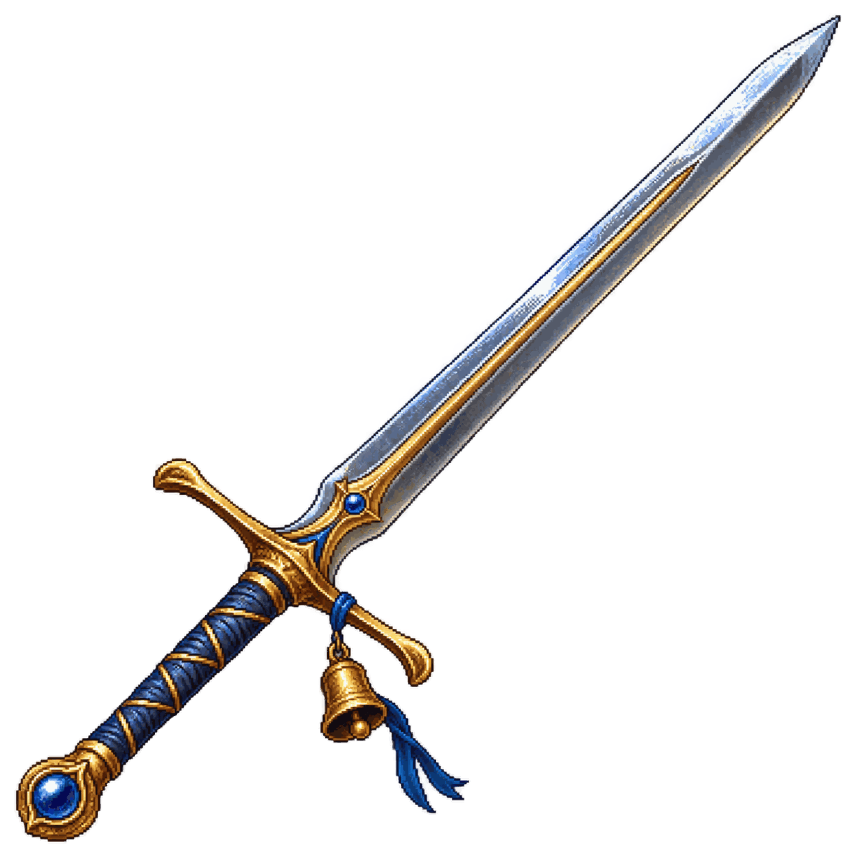 Static high-resolution pixel-art illustration of Weapon of Warning.
