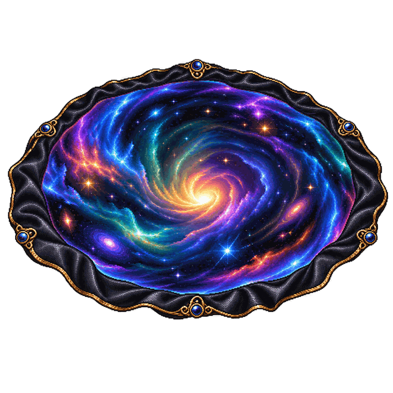Static high-resolution pixel-art illustration of Well of Many Worlds.