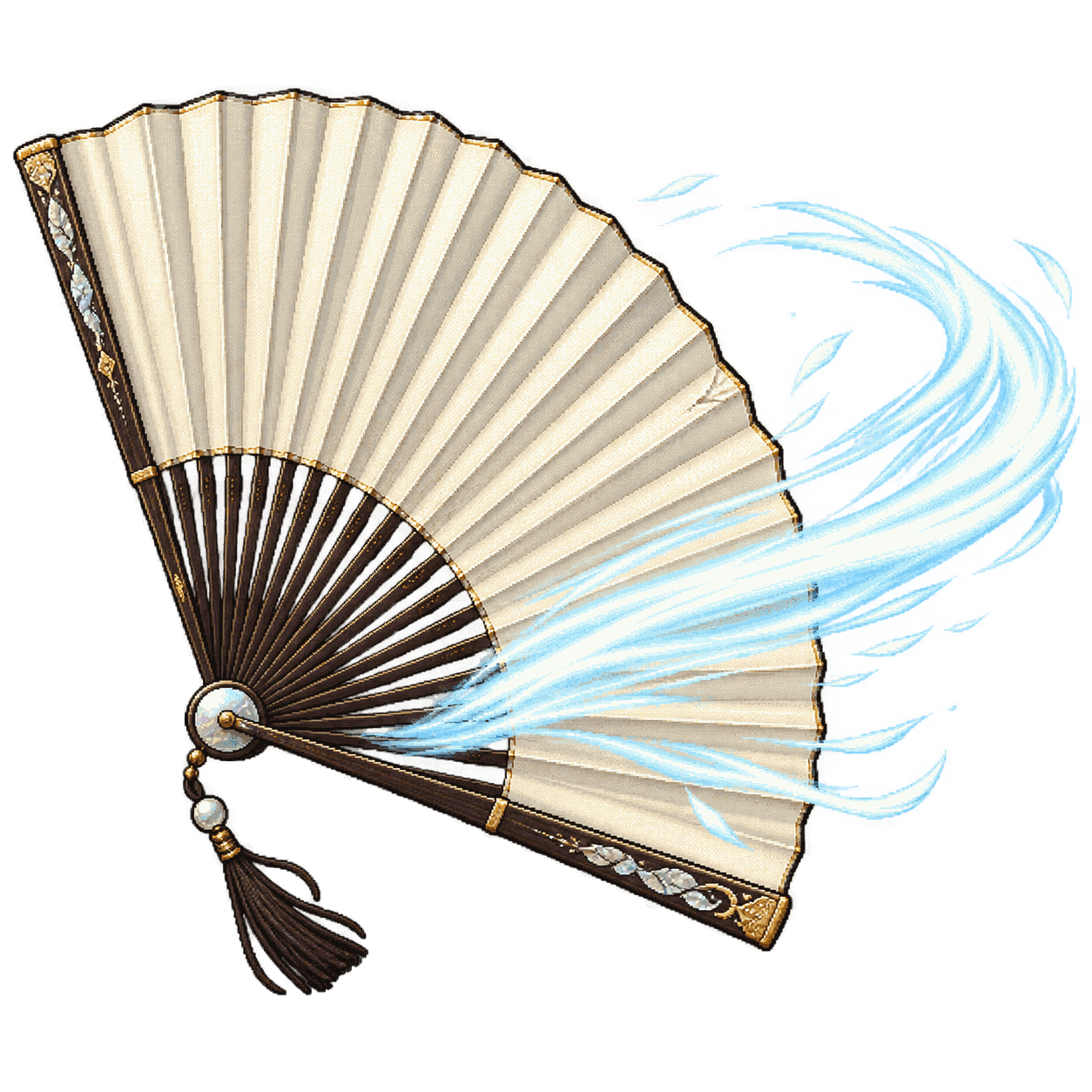 Static high-resolution pixel-art illustration of Wind Fan.